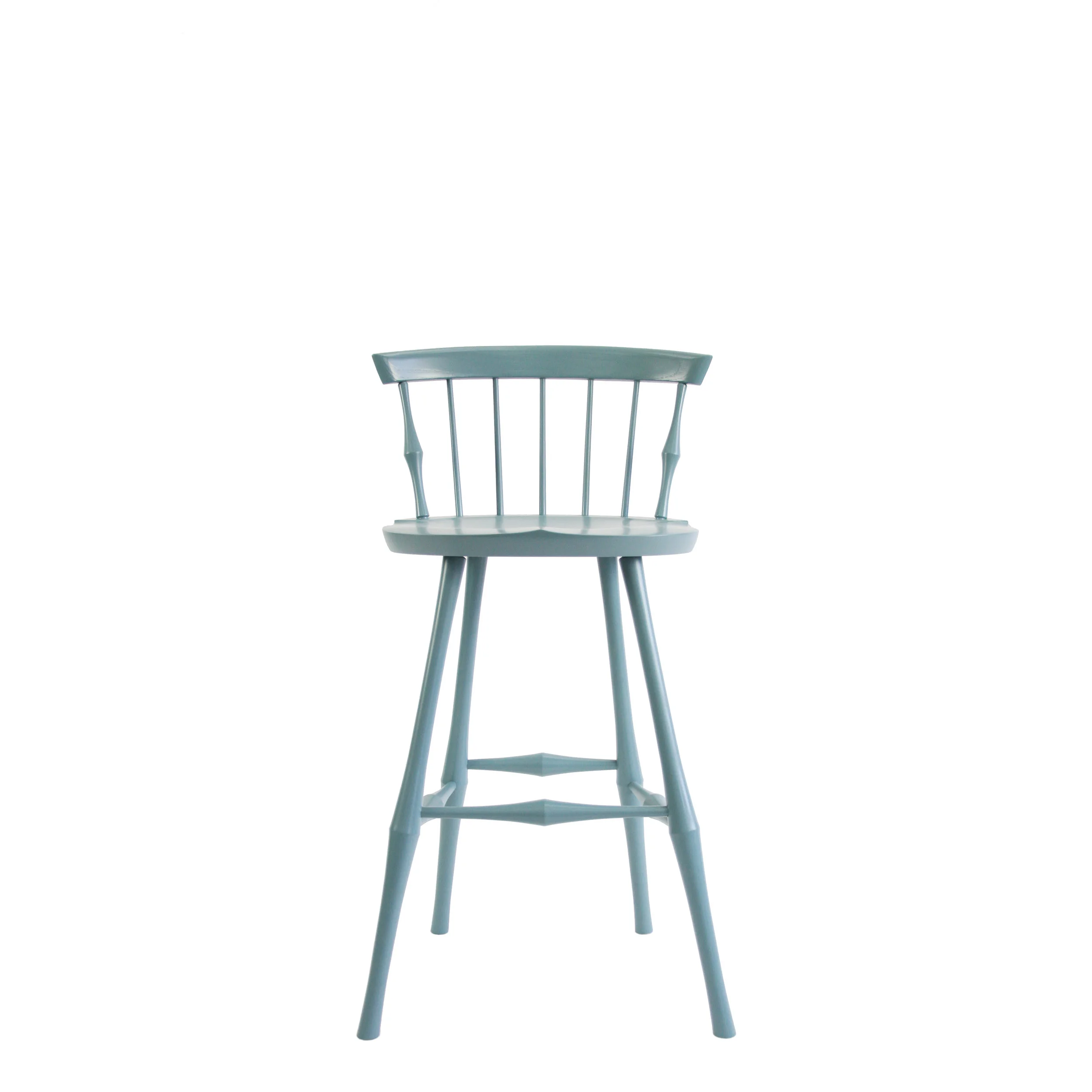 Wayland Fan-Back Barstool - 29 | O&G Studio